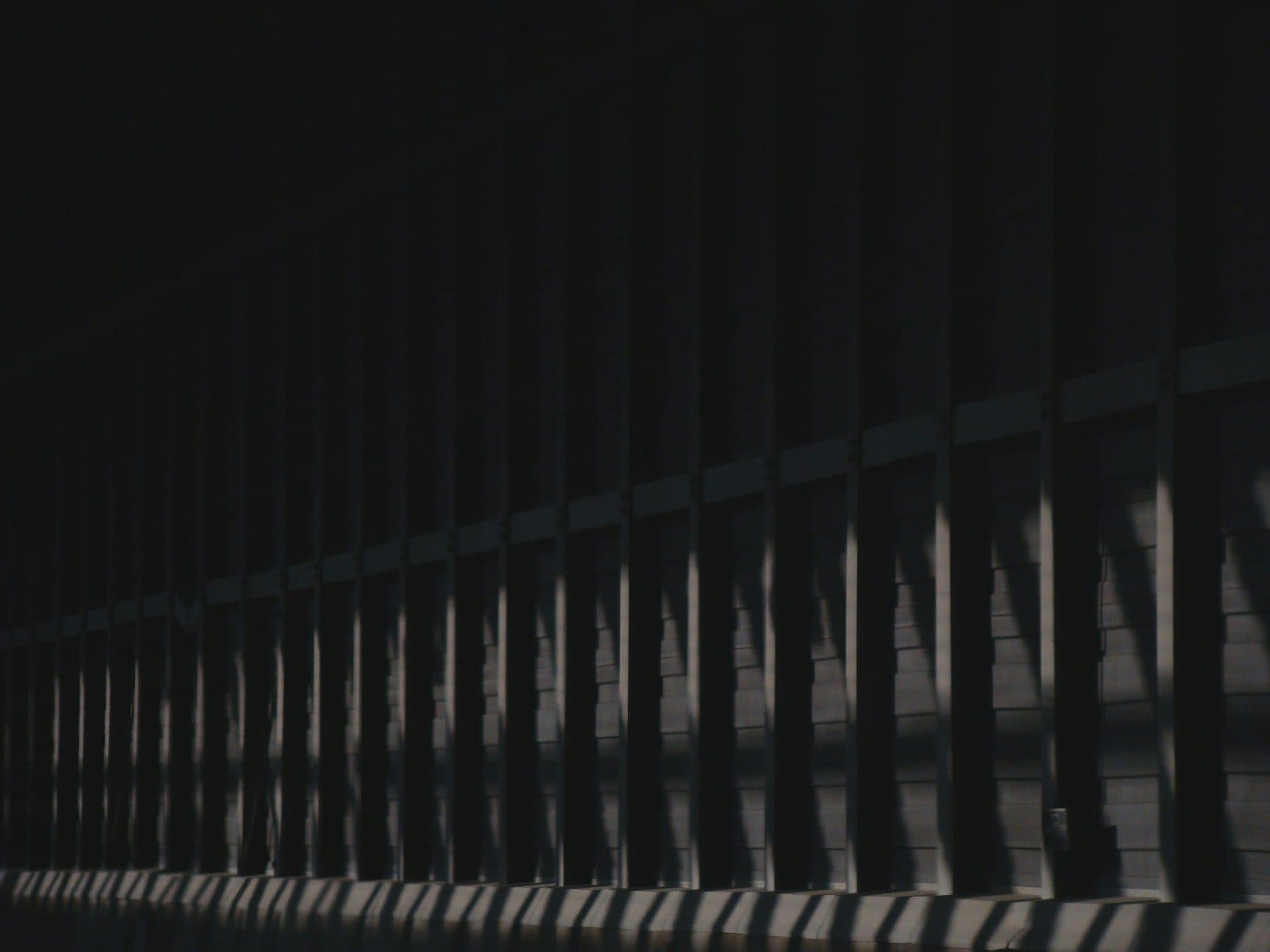 A grid of monitored zones across a site perimeter